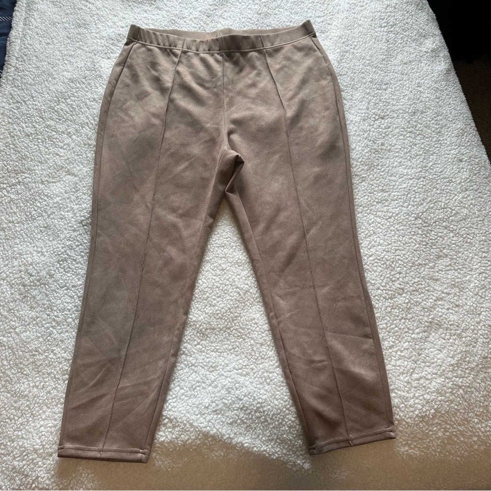 SHEIN Curve Women's Tan pants